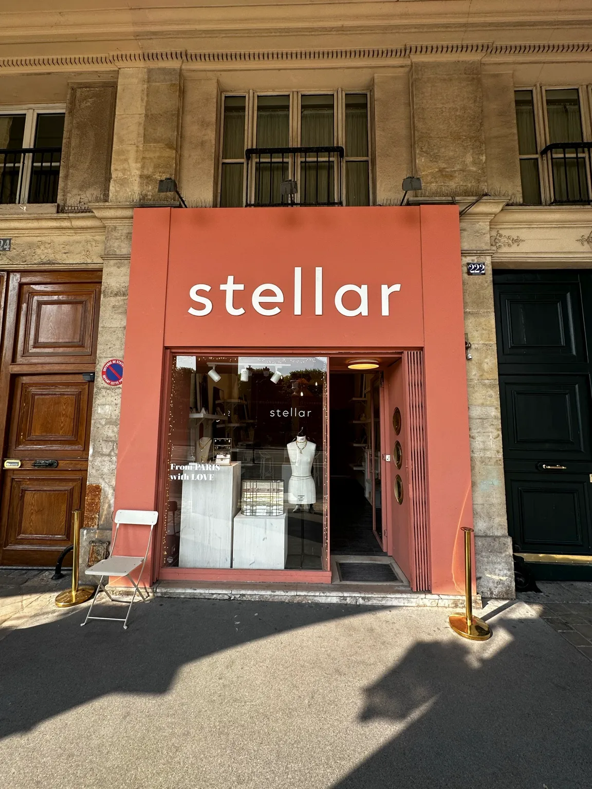 Bijouterie Stellar — avant